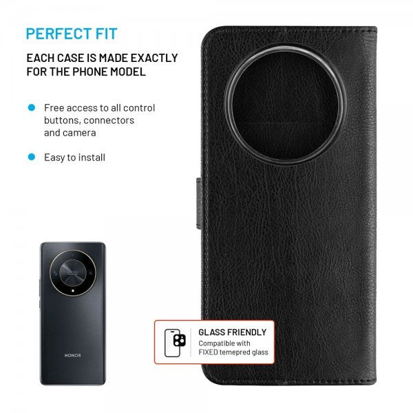 Fixed Honor Magic7 Lite Etui Opus Book Svart