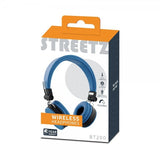 Streetz Hodetelefoner BT200 Wireless Headphones Blå