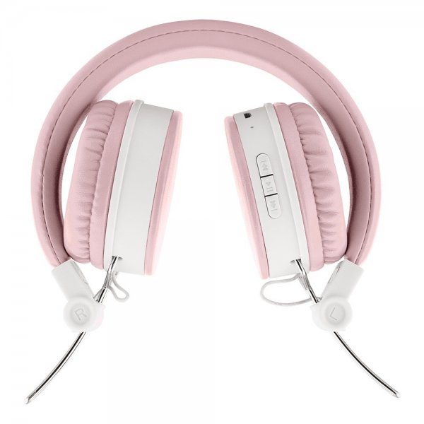 Streetz Hodetelefoner BT200 Wireless Headphones Rosa