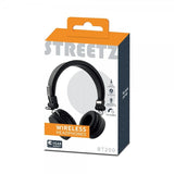Streetz Hodetelefoner BT200 Wireless Headphones Svart