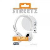 Streetz Hodetelefoner BT200 Wireless Headphones Hvit