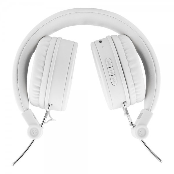 Streetz Hodetelefoner BT200 Wireless Headphones Hvit