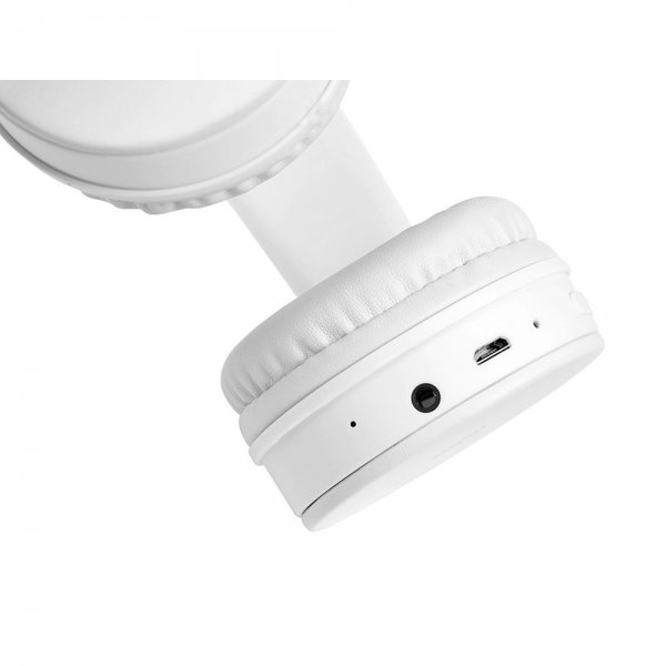 Streetz Hodetelefoner BT200 Wireless Headphones Hvit