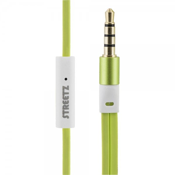 Streetz Hodetelefoner E110 Earbuds 3.5mm Grønn