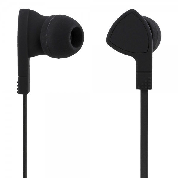 Streetz Hodetelefoner E110 Earbuds 3.5mm Svart