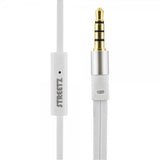 Streetz Hodetelefoner E110 Earbuds 3.5mm Hvit