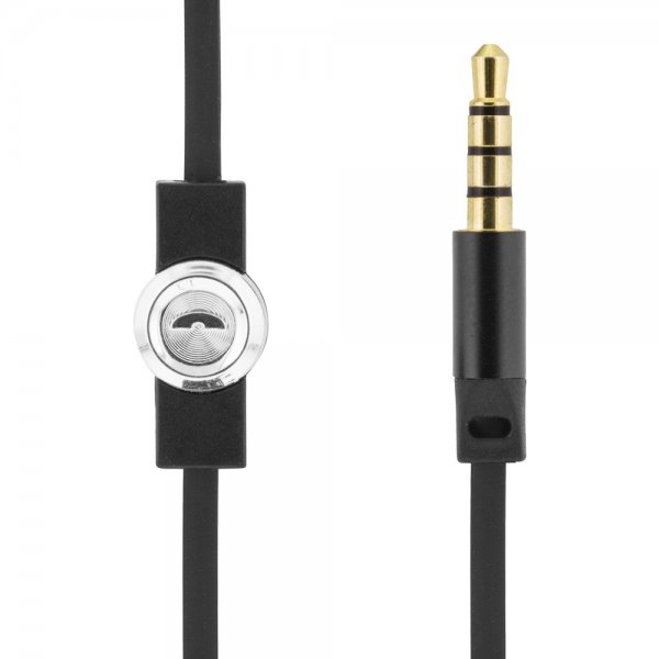 Streetz Hodetelefoner E200 Sport Earbuds 3.5mm Svart