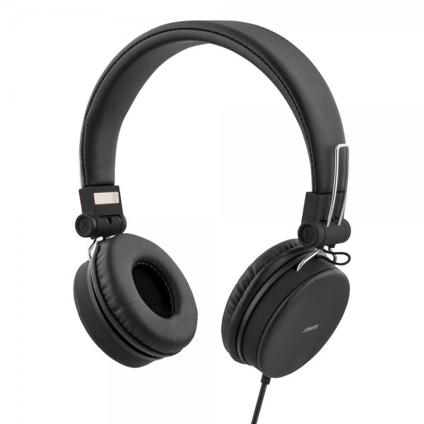 Streetz Hodetelefoner H300 Headphones 3.5mm Svart