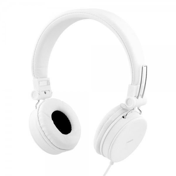 Streetz Hodetelefoner H300 Headphones 3.5mm Hvit
