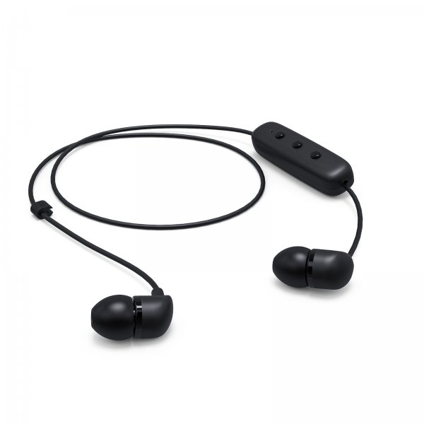Happy Plugs Hodetelefoner In-Ear Wireless Svart