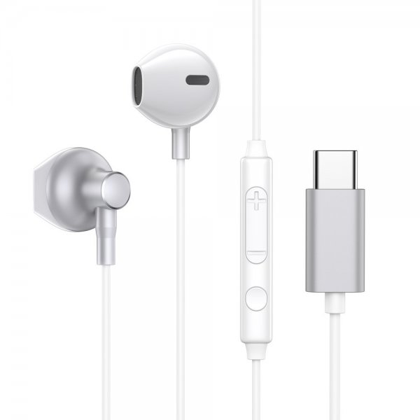 Joyroom Hodetelefoner JR-EC03 USB-C Sølv