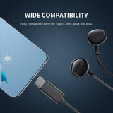 Joyroom Hodetelefoner JR-EC03 USB-C Sølv