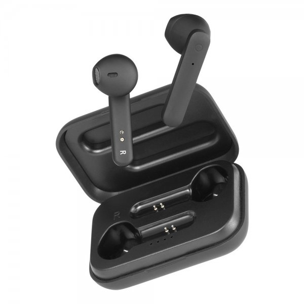 Streetz Hodetelefoner T110 Wireless Earbuds Semi-In-Ear Svart