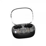 Streetz Hodetelefoner T150 Transparent True Wireless Earbuds Svart