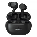 Streetz Hodetelefoner T230 Wireless Earbuds In-Ear Svart