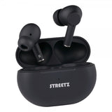 Streetz Hodetelefoner T230 Wireless Earbuds In-Ear Svart