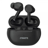 Streetz Hodetelefoner T230 Wireless Earbuds In-Ear Svart