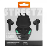 Streetz Hodetelefoner T300 Wireless Gaming Earbuds Svart