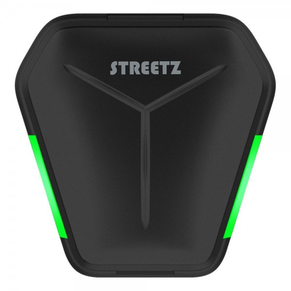 Streetz Hodetelefoner T300 Wireless Gaming Earbuds Svart
