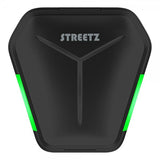 Streetz Hodetelefoner T300 Wireless Gaming Earbuds Svart