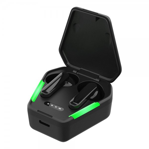 Streetz Hodetelefoner T300 Wireless Gaming Earbuds Svart