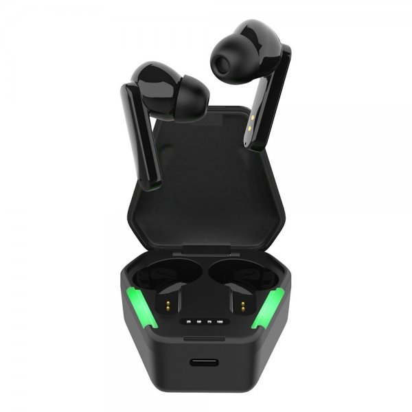 Streetz Hodetelefoner T300 Wireless Gaming Earbuds Svart