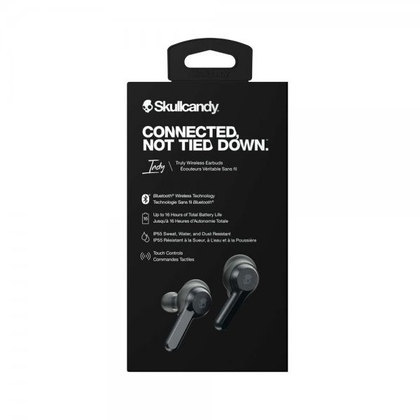 Skullcandy Hodetelefoner True Wireless Indy Svart