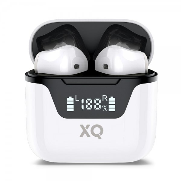 Xqisit Hodetelefoner TW200 True Wireless Earphones Hvit