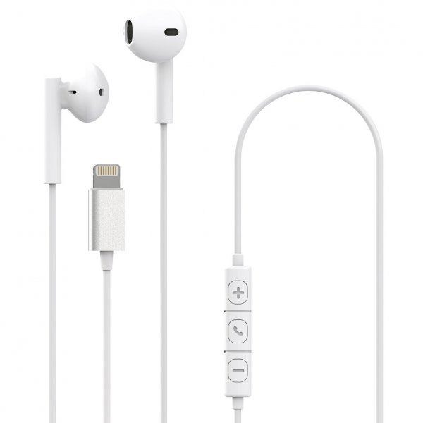 Celly Hodetelefoner UP900 Lightning Hvit