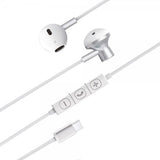 Xqisit Hodetelefoner USB-C Earphones Hvit