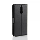 Huawei Mate 10 Lite Etui Litchi Svart
