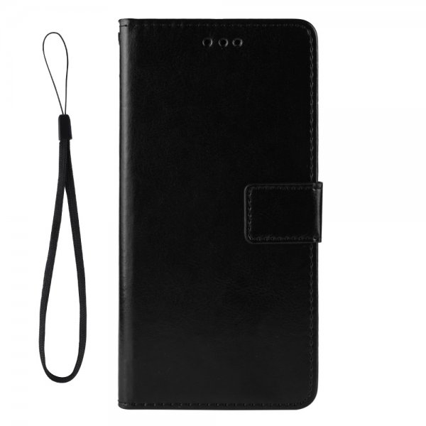 Huawei P Smart 2021 Etui Skinntekstur Svart