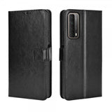 Huawei P Smart 2021 Etui Skinntekstur Svart