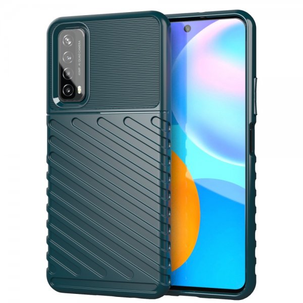 Huawei P Smart 2021 Deksel Thunder Series Grønn