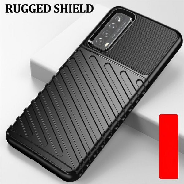 Huawei P Smart 2021 Deksel Thunder Series Svart