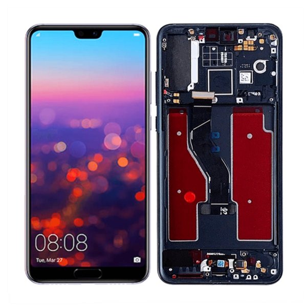 Huawei P20 Pro Skjerm med LCD Display OEM - Svart