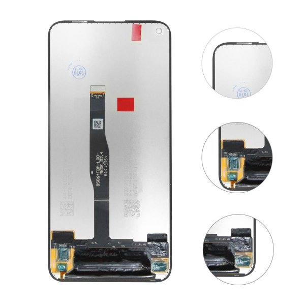 Huawei P40 Lite Skjerm/Display OEM - Svart