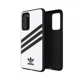 Adidas Huawei P40 Deksel OR 3 Stripes Snap Case Hvit Svart
