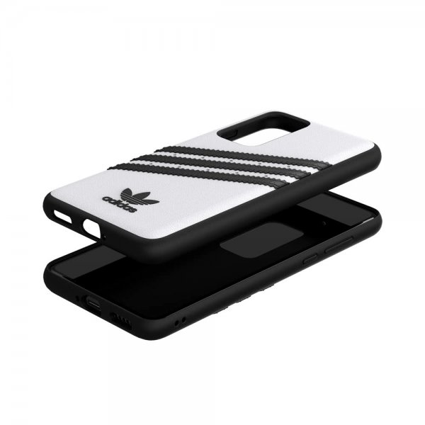 Adidas Huawei P40 Deksel OR 3 Stripes Snap Case Hvit Svart