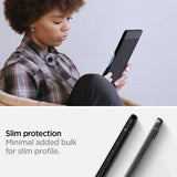 Spigen Samsung Galaxy Tab S6 Lite Deksel Rugged Armor Svart
