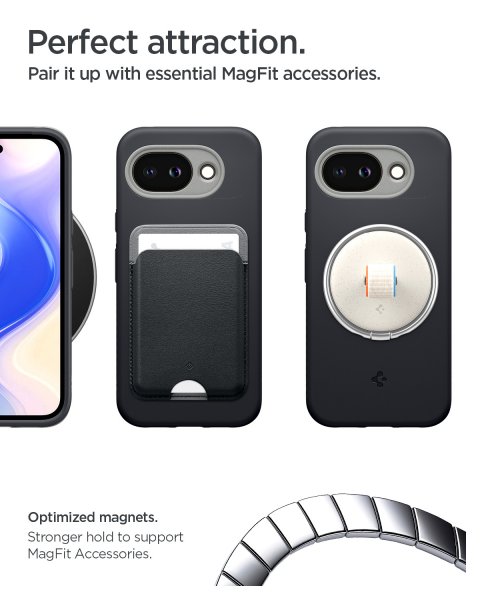 Spigen Google Pixel 10a Deksel Nano Pop MagFit Black Sesame