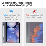 Spigen Samsung Galaxy Tab S9 Plus/Galaxy Tab S10 Plus Etui Ultra Hybrid Pro Grå