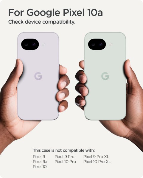 Spigen Google Pixel 10a Deksel Ultra Hybrid MagFit Clear Graphite