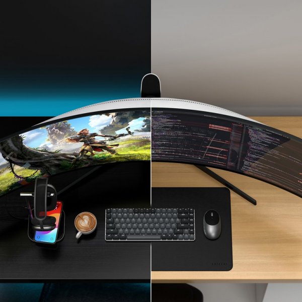 Satechi SM1 Slim Mekanisk Bluetooth Tastatur Mørkgrå