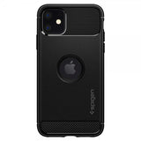 Spigen iPhone 11 Deksel Rugged Armor Matte Black