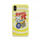 Adidas iPhone Xs Max Deksel OR Moulded Case Bodega FW19 Shock Yellow