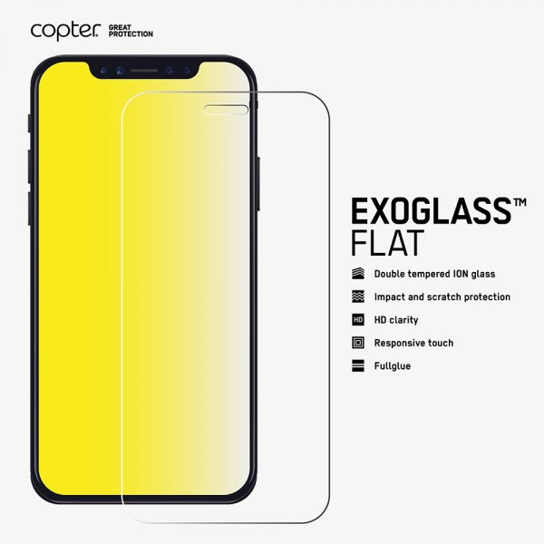 Copter Samsung Galaxy A20e Skjermbeskytter Exoglass Flat