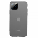 Baseus iPhone 11 Pro Max Deksel Jelly Liquid Silica Gel Svart
