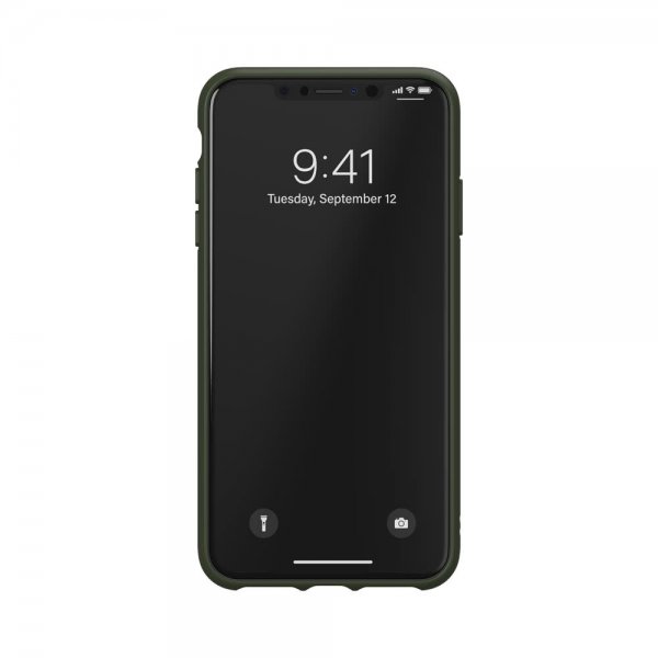 Adidas iPhone Xs Max Deksel OR Moulded Case Camo FW19 Raw Green