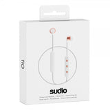 Sudio Tio Trådløsa Hodetelefoner In-Ear Vävd Kabler HHvit